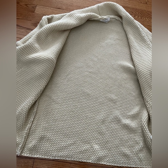 The Skinny x Jillian Harris Cream Erinn Cardigan Open Knit - Picture 6 of 10